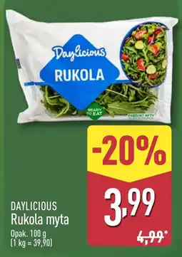 ALDI DAYLICIOUS Rukola myta oferta