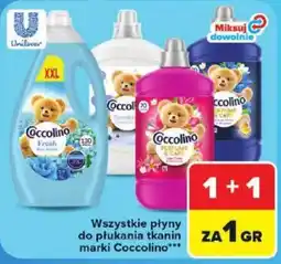 Carrefour Market Płyny do płukania tkanin Coccolino oferta