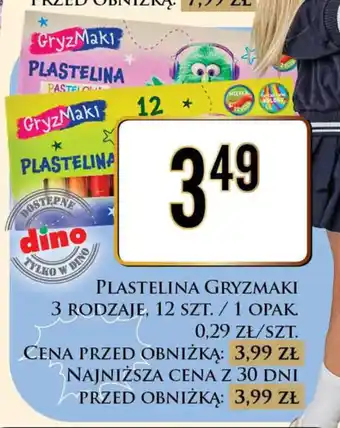 Dino Plastelina Gryzmaki oferta