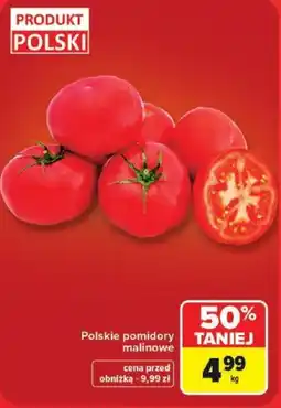 Carrefour Market Polskie pomidory malinowe oferta