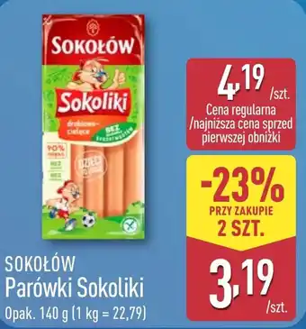 ALDI Parówki Sokoliki oferta