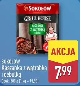 ALDI Sokołów Kaszanka z wątróbką i cebulką oferta