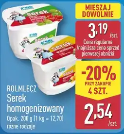 ALDI ROLMLECZ Serek homogenizowany oferta