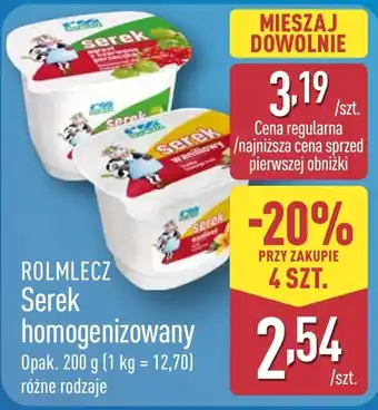 ALDI ROLMLECZ Serek homogenizowany oferta
