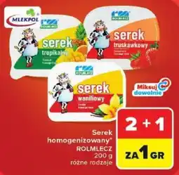 Carrefour Market Serek homogenizowany* ROLMLECZ oferta