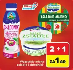 Carrefour Market Mleko Zsiadłe oferta