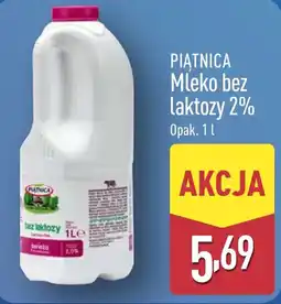 ALDI PIĄTNICA Mleko bez laktozy 2% oferta