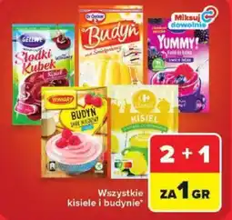 Carrefour Market Kisiele i budynie oferta
