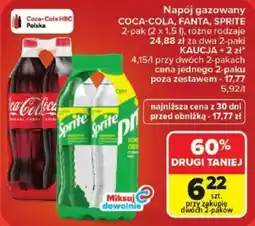 Carrefour Market Napój gazowany COCA-COLA, FANTA, SPRITE oferta