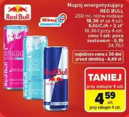 Carrefour Market Napój energetyzujący RED BULL oferta