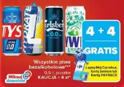 Carrefour Market Wszystkie piwa bezalkoholowe oferta