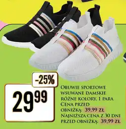 Dino Obuwie sportowe wsuwane damskie oferta