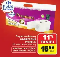 Carrefour Market Papier toaletowy CARREFOUR PREMIUM oferta