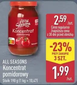 ALDI All Seasons Koncentrat pomidorowy oferta