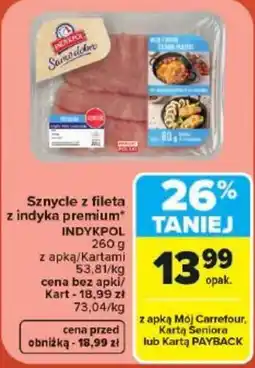 Carrefour Market Szynce z fileta z indyka premium indykpol oferta