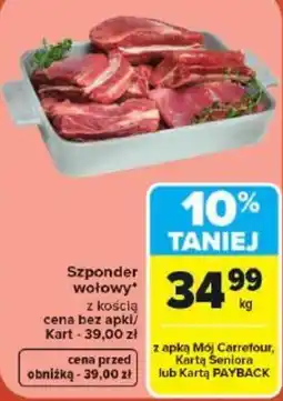Carrefour Market Szponder wołowy* oferta