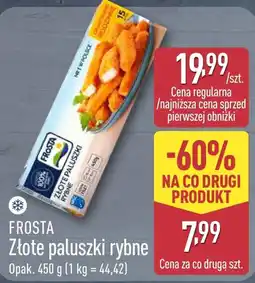 ALDI FROSTA Złote paluszki rybne oferta