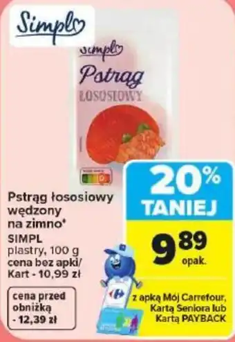 Carrefour Market Pstrąg Łososiowy oferta