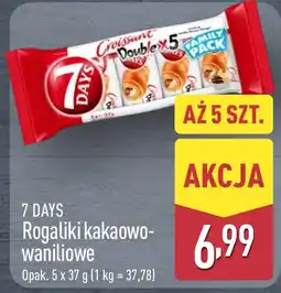 ALDI 7 DAYS Rogaliki kakaowo-waniliowe oferta