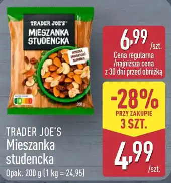 ALDI Trader Joe's Mieszanka studencka oferta