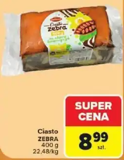 Carrefour Market Ciasto ZEBRA oferta