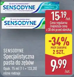 ALDI SENSODYNE Specjalistyczna pasta do zębów oferta