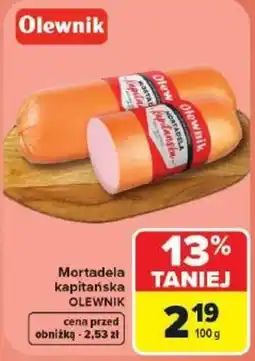 Carrefour Market Mortadela kapitańska OLEWNIK oferta