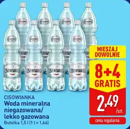 ALDI Cisowianka Woda mineralna niegazowana/lekko gazowana oferta