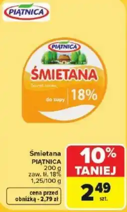 Carrefour Market Śmietana PIĄTNICA oferta