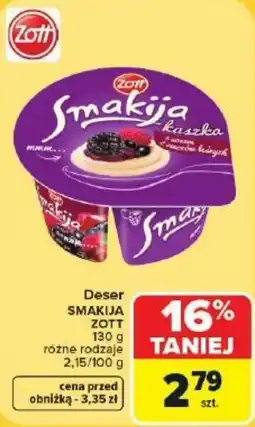 Carrefour Market Deser SMAKIJA ZOTT oferta