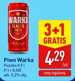 ALDI Piwo Warka Classic 1478 oferta