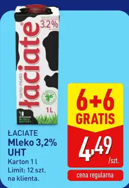 ALDI Mleko Łaciate UHT oferta