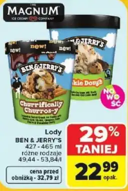 Carrefour Market Lody BEN & JERRY'S oferta