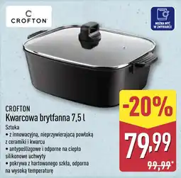ALDI Crofton Kwarcowa brytfanna 7,5 l oferta