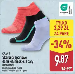 ALDI CRANE Skarpety sportowe damskie/męskie oferta