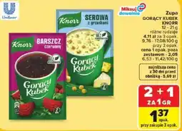Carrefour Market Zupa GORĄCY KUBEK KNORR oferta