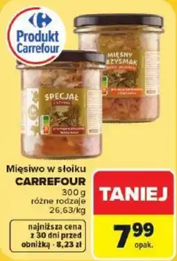 Carrefour Market Mięsivo w słoiku CARREFOUR oferta