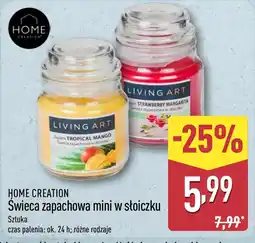 ALDI HOME CREATION Świece zapachowa mini w słoiczku oferta