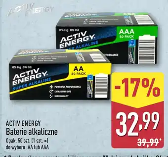 ALDI Baterie alkaliczne oferta