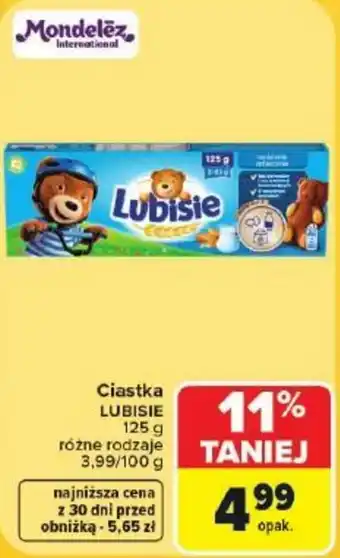 Carrefour Market Ciastka LUBISIE oferta