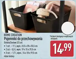 ALDI HOME CREATION Pojemniki do przechowywania oferta