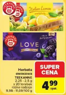 Carrefour Market Herbata owocowa TEEKANNE oferta