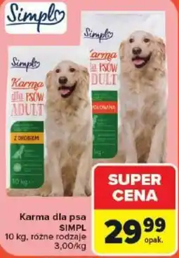 Carrefour Market Karma dla psa SIMPL oferta