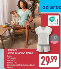 ALDI UP2FASHION Piżama muślinowa damska oferta