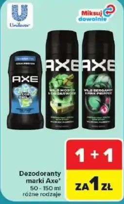 Carrefour Market Dezodoranty marki Axe oferta