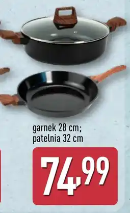 ALDI garnek 28 cm; patelnia 32 cm oferta