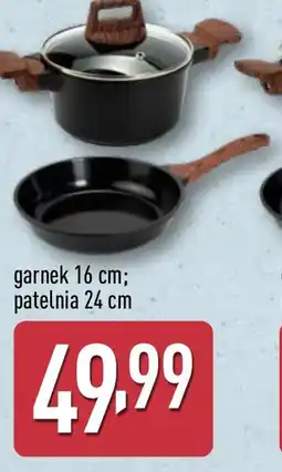 ALDI garnek 16 cm; patelnia 24 cm oferta