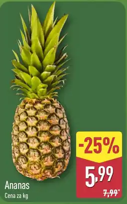 ALDI Ananas oferta