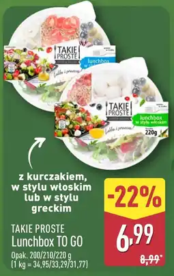 ALDI TAKIE PROSTE Lunchbox TO GO oferta