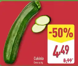 ALDI Cukinia oferta